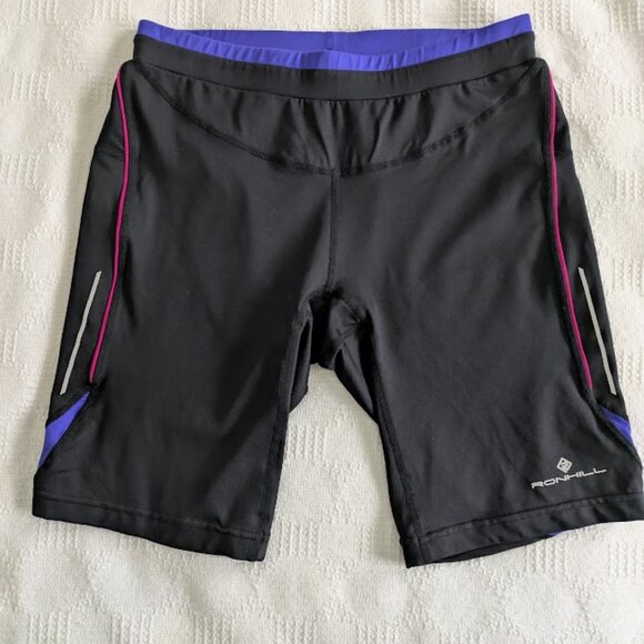 Ladies RONHILL Running/Cycling Athletic Size 10 Shorts - Picture 1 of 7